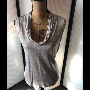 New York & Co stretch cowl neck sleeveless top.